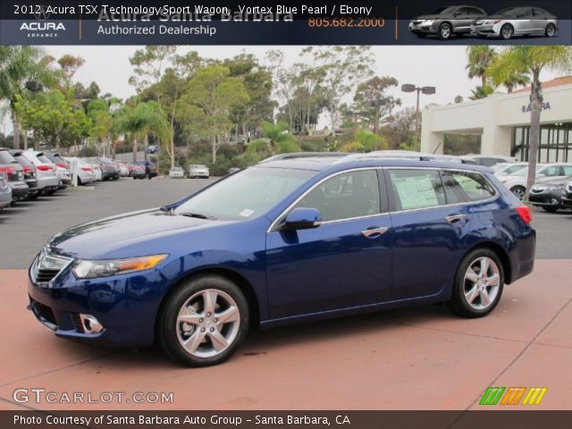 2012 Acura TSX Technology Sport Wagon in Vortex Blue Pearl