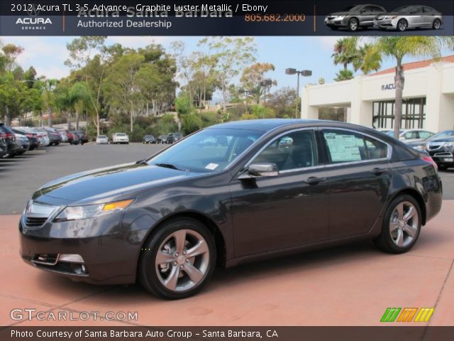 2012 Acura TL 3.5 Advance in Graphite Luster Metallic