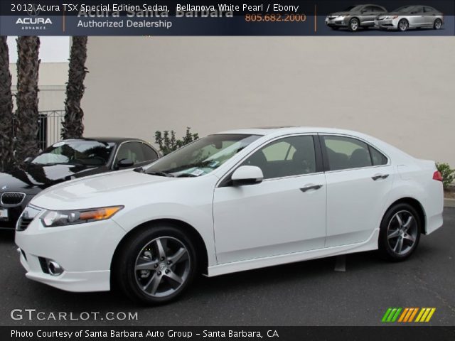 2012 Acura TSX Special Edition Sedan in Bellanova White Pearl