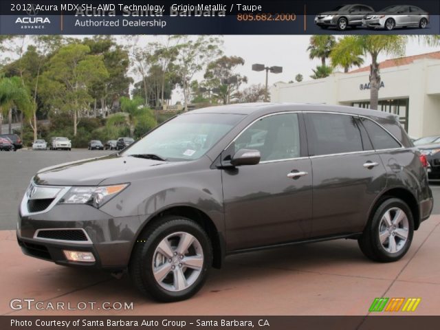 2012 Acura MDX SH-AWD Technology in Grigio Metallic