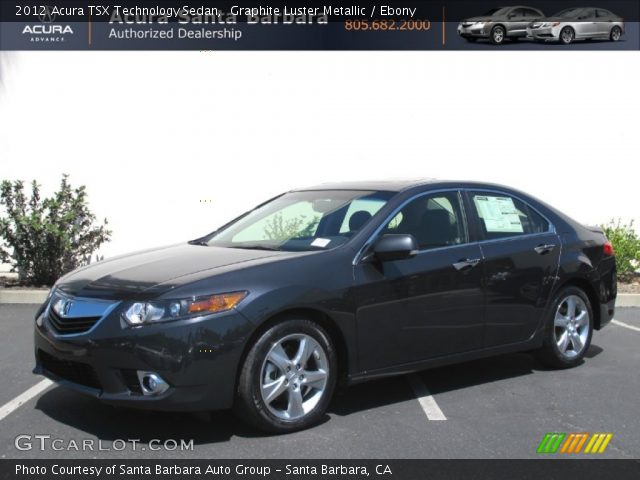 2012 Acura TSX Technology Sedan in Graphite Luster Metallic