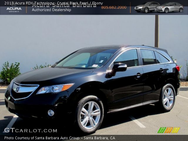 2013 Acura RDX Technology in Crystal Black Pearl