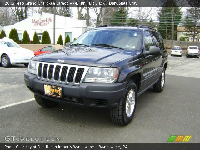 2003 Jeep Grand Cherokee Laredo 4x4 in Brilliant Black