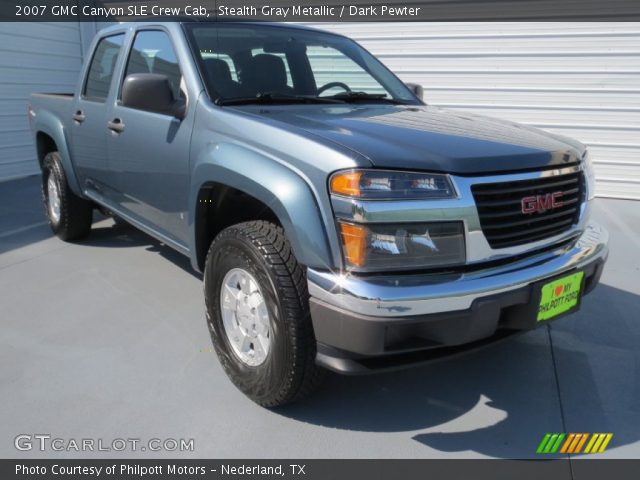 2007 GMC Canyon SLE Crew Cab in Stealth Gray Metallic