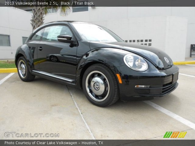 2013 Volkswagen Beetle 2.5L in Black