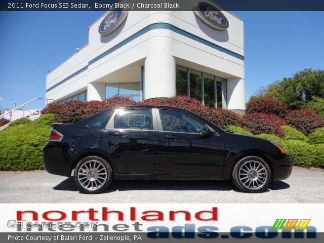 2011 Ford Focus SES Sedan in Ebony Black