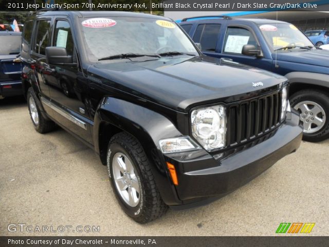2011 Jeep Liberty Sport 70th Anniversary 4x4 in Brilliant Black Crystal Pearl