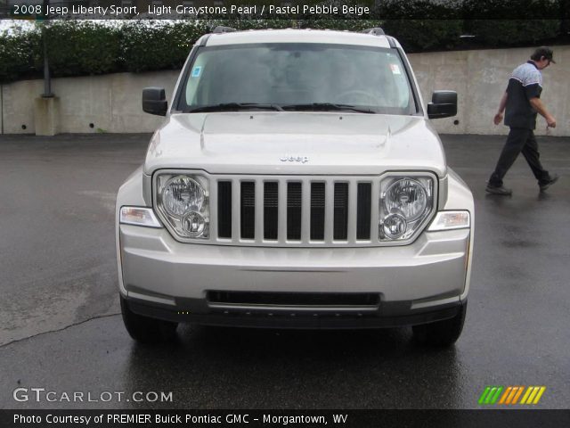2008 Jeep Liberty Sport in Light Graystone Pearl