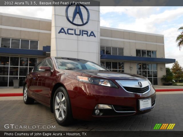 2012 Acura TL 3.5 in Basque Red Pearl