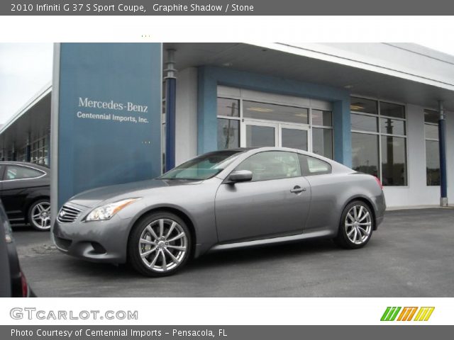 2010 Infiniti G 37 S Sport Coupe in Graphite Shadow