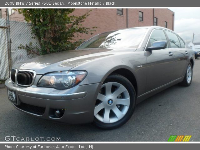 2008 BMW 7 Series 750Li Sedan in Moonstone Metallic