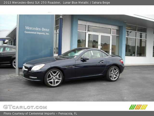 2013 Mercedes-Benz SLK 250 Roadster in Lunar Blue Metallic