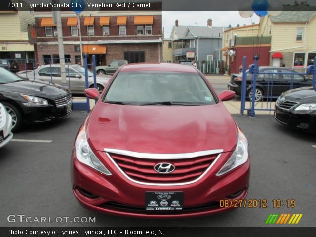 2011 Hyundai Sonata GLS in Venetian Red