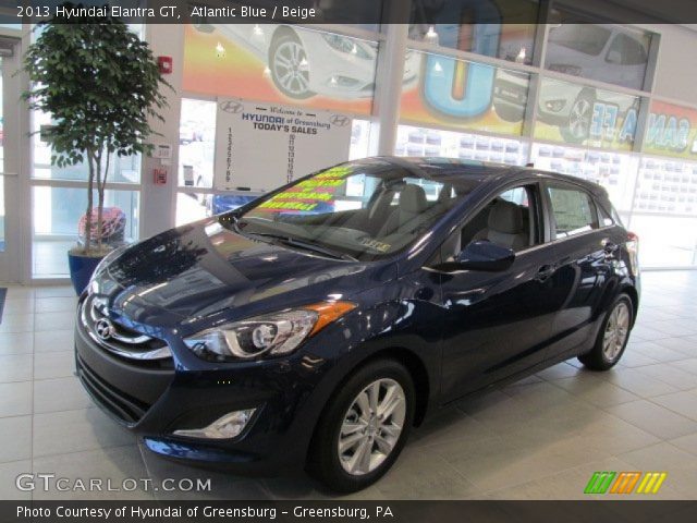 2013 Hyundai Elantra GT in Atlantic Blue