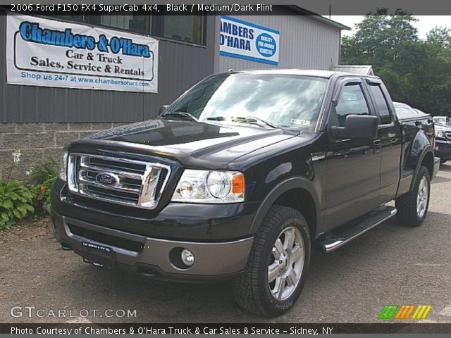 2006 Ford F150 FX4 SuperCab 4x4 in Black