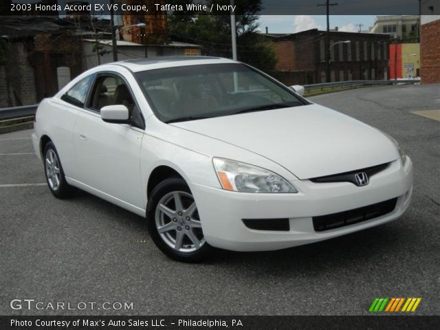 2003 White honda accord ex #3
