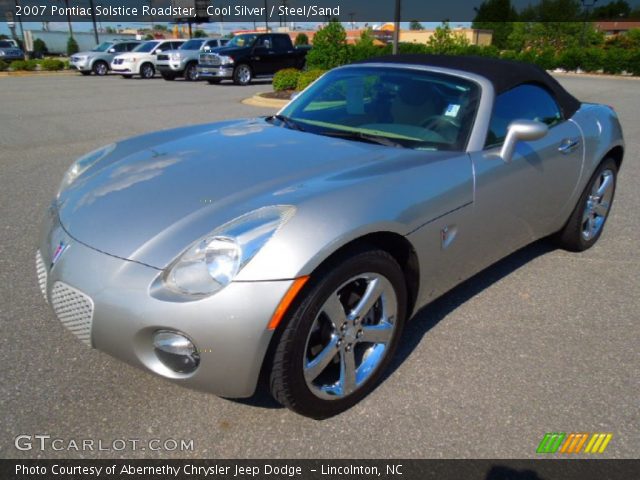 2007 Pontiac Solstice Roadster in Cool Silver