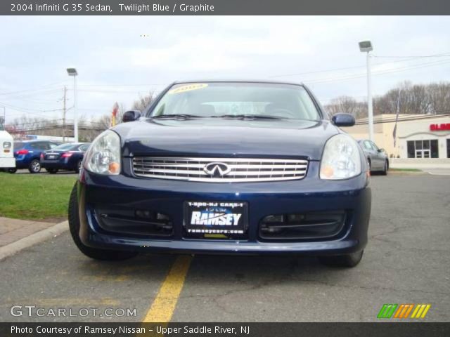 2004 Infiniti G 35 Sedan in Twilight Blue