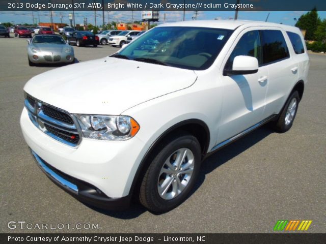 2013 Dodge Durango SXT AWD in Bright White