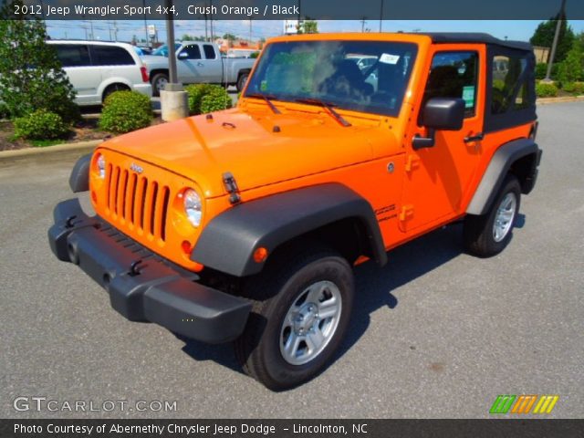 2012 Jeep Wrangler Sport 4x4 in Crush Orange