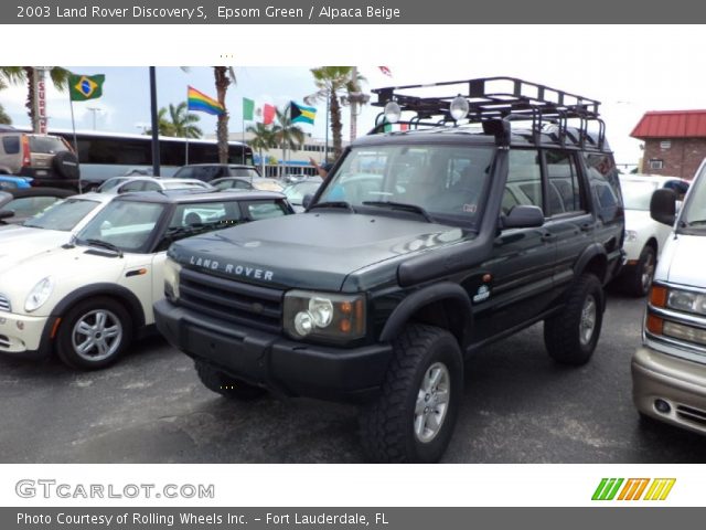 2003 Land Rover Discovery S in Epsom Green
