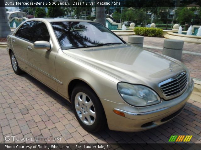 2002 Mercedes-Benz S 500 Sedan in Desert Silver Metallic