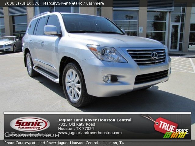 2008 Lexus LX 570 in Mercury Silver Metallic
