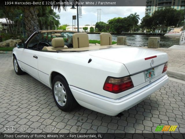 1994 Mercedes-Benz E 320 Convertible in Polar White