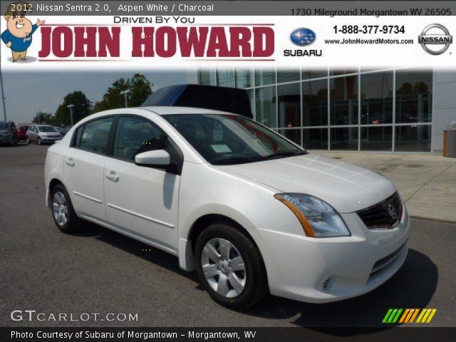 2012 Nissan Sentra 2.0 in Aspen White