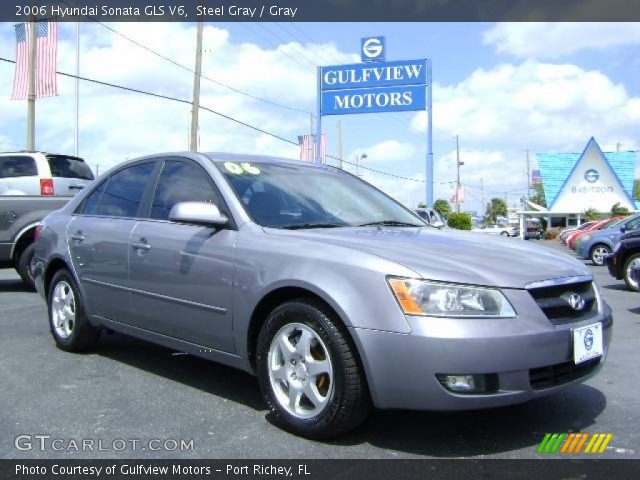 2006 Hyundai Sonata GLS V6 in Steel Gray