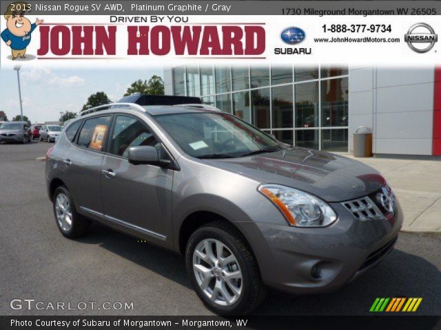 2013 Nissan Rogue SV AWD in Platinum Graphite