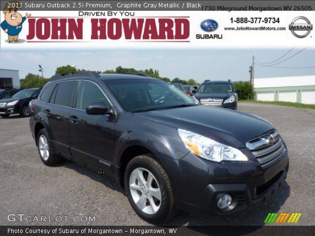 2013 Subaru Outback 2.5i Premium in Graphite Gray Metallic
