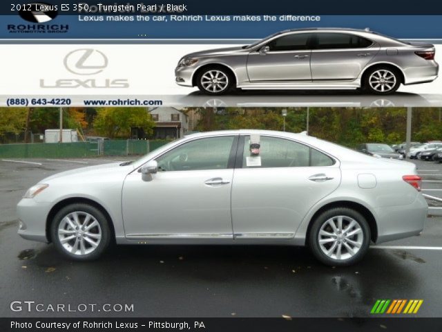 2012 Lexus ES 350 in Tungsten Pearl