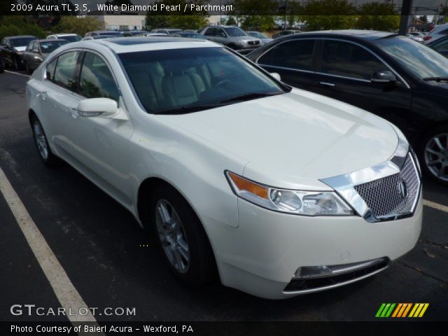 2009 Acura TL 3.5 in White Diamond Pearl