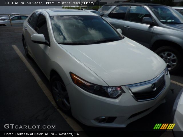 2011 Acura TSX Sedan in Premium White Pearl