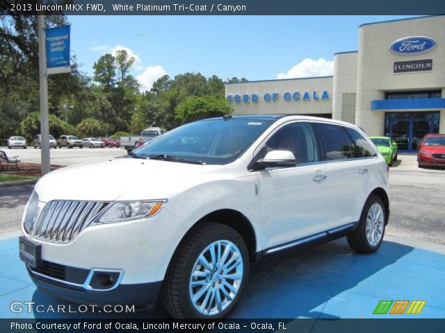 2013 Lincoln MKX FWD in White Platinum Tri-Coat