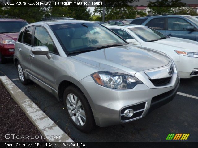 2012 Acura RDX SH-AWD in Palladium Metallic