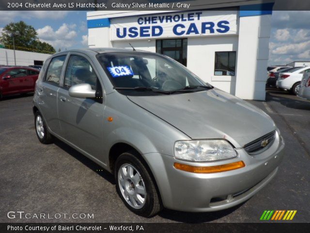 2004 Chevrolet Aveo LS Hatchback in Galaxy Silver Metallic