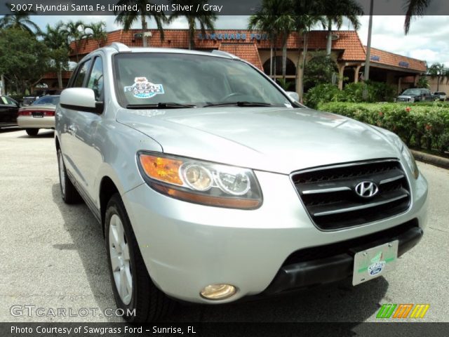 2007 Hyundai Santa Fe Limited in Bright Silver