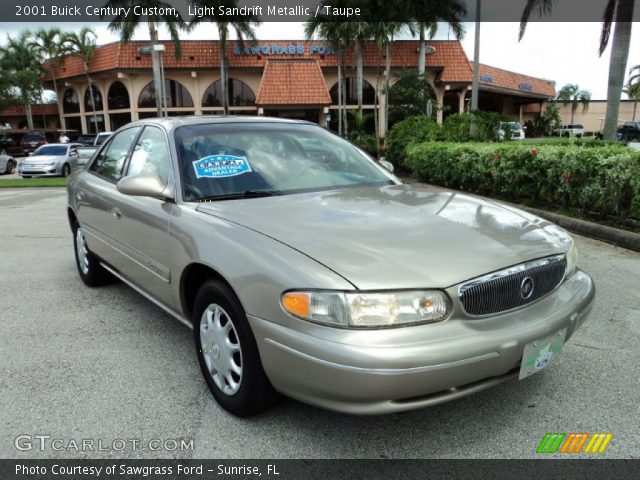 2001 Buick Century Custom in Light Sandrift Metallic