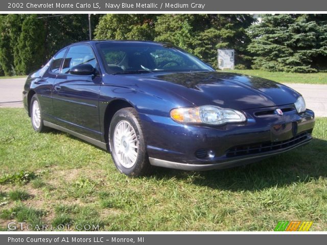 2002 Chevrolet Monte Carlo LS in Navy Blue Metallic