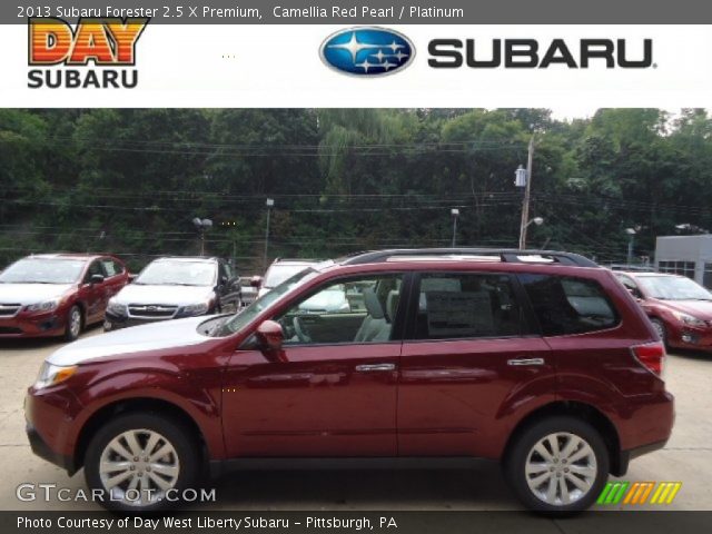 2013 Subaru Forester 2.5 X Premium in Camellia Red Pearl