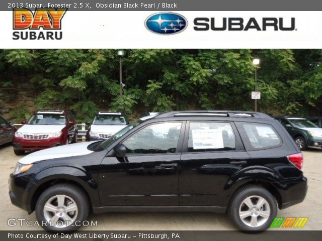 2013 Subaru Forester 2.5 X in Obsidian Black Pearl