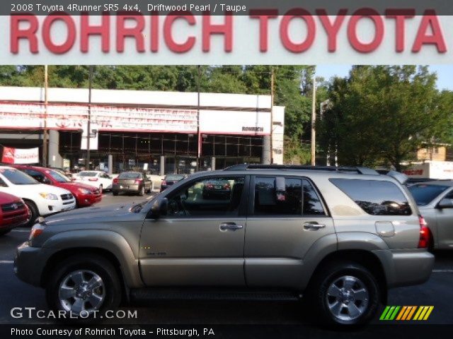 2008 Toyota 4Runner SR5 4x4 in Driftwood Pearl