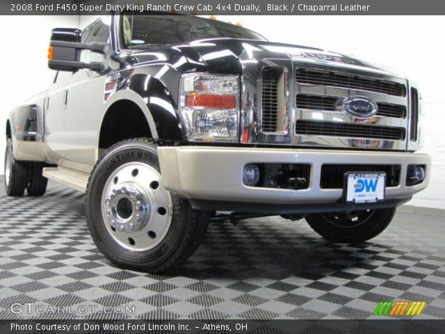 2008 Ford F450 Super Duty King Ranch Crew Cab 4x4 Dually in Black