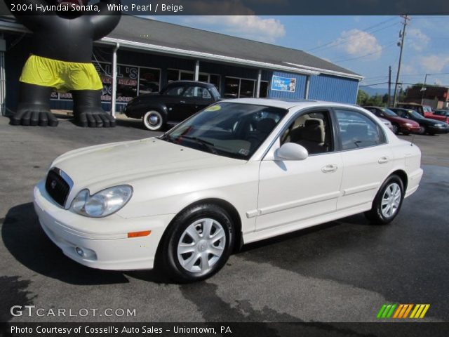 2004 Hyundai Sonata  in White Pearl