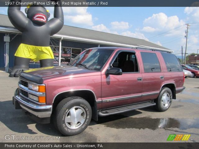 1997 Chevrolet Tahoe LS 4x4 in Red Maple Metallic