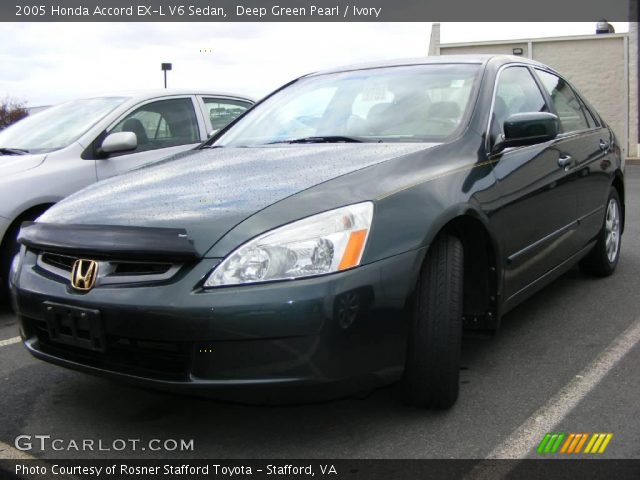 2005 Honda Accord EX-L V6 Sedan in Deep Green Pearl