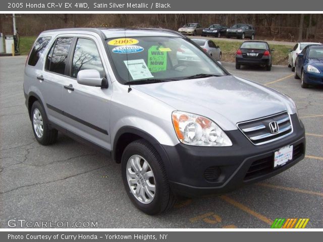 2005 Honda CR-V EX 4WD in Satin Silver Metallic