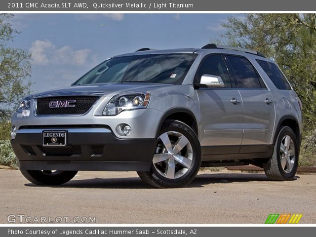 2011 GMC Acadia SLT AWD in Quicksilver Metallic
